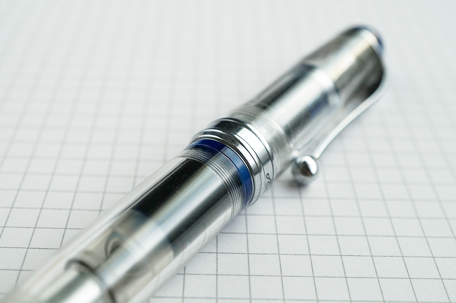 Aurora 88 Minerali Fountain Pen - Azurite (Blue) — The Clicky Post
